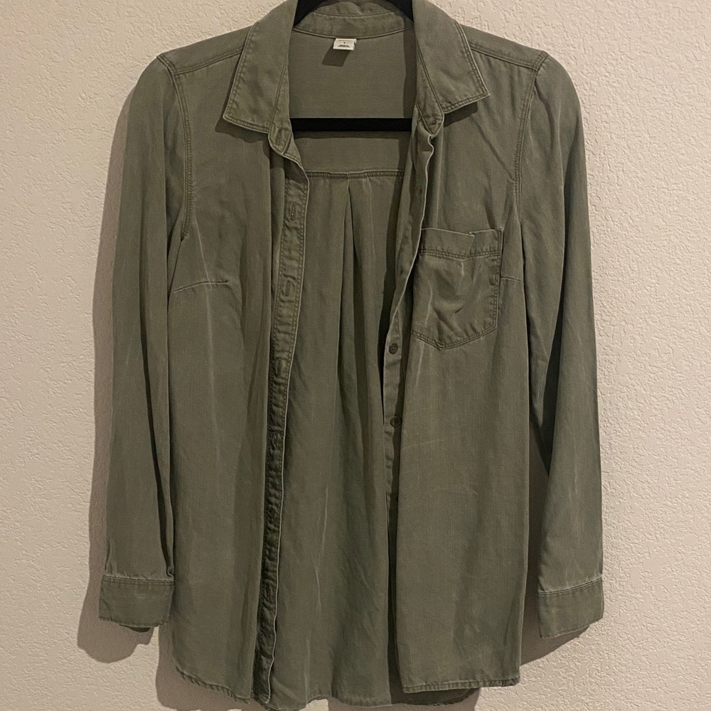 Olive Green Shirt